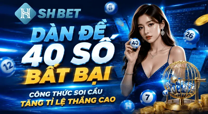 Dàn đề 40 số bất bại – Công thức soi cầu tăng tỉ lệ thắng cao tại SHBET