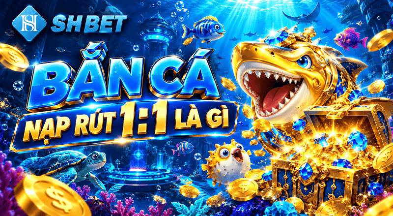 bắn cá nạp rút 1:1 là gì và tại sao nó hấp dẫn