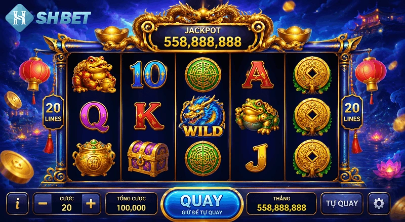 nổ hũ shbet với sảnh game đổi thưởng uy tín và jackpot lớn hấp dẫn.